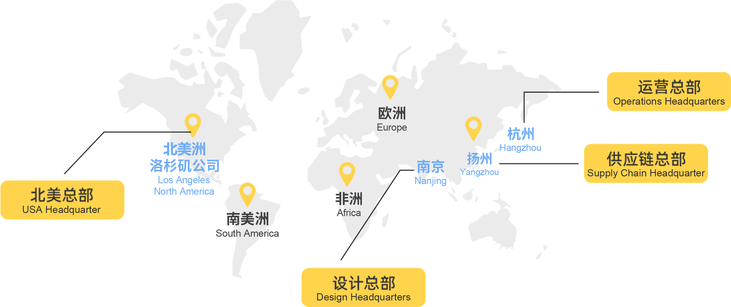 品牌分布地图
